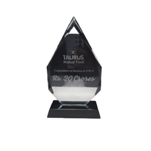 Crystal Glass Award Trophy - WTT006