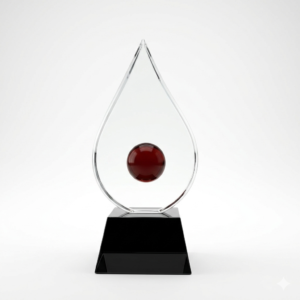 Cut Glass Trophy - GLT001