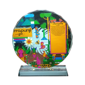 Round Crystal Trophy - CGT005