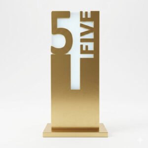 Designer Wooden Trophy - WTT005