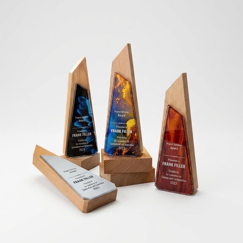 Wooden Premium Trophy - WTT002