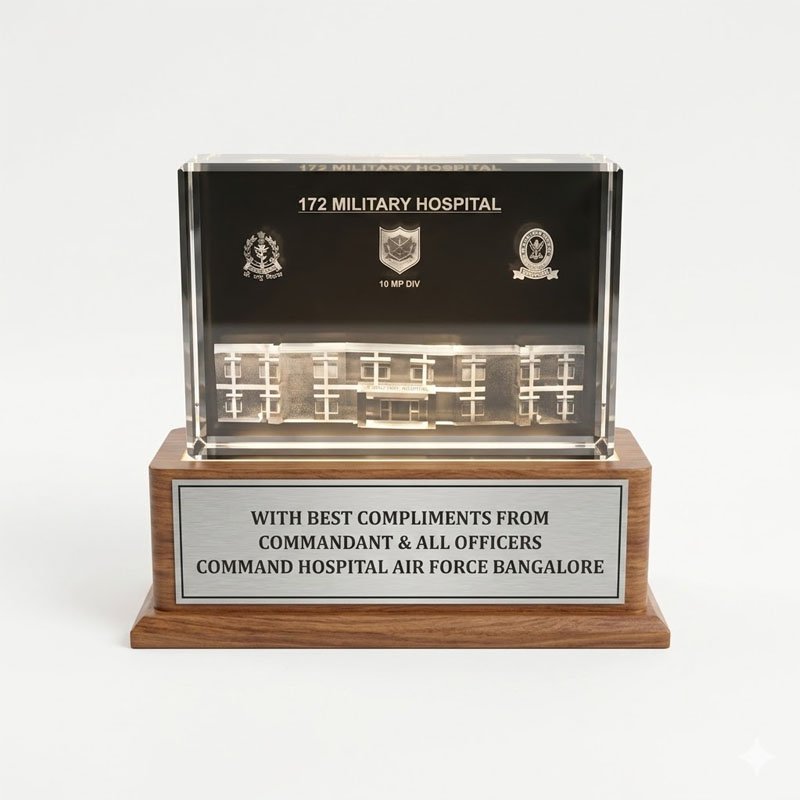 Premium Crystal Trophy - CGT011