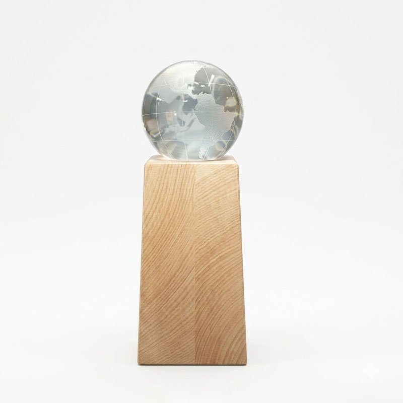 Crystal Globe Trophy - CGT006